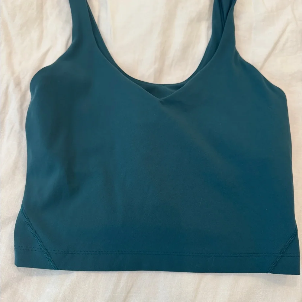 Lululemon Athletica Align Tank
Worn once
Color storm teal - Picture 3 of 4